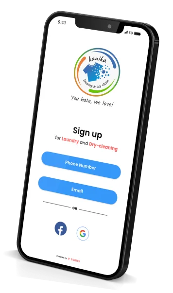 Kanika Laundry mobile app